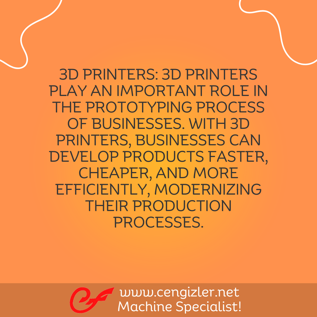 3 3D PRINTERS